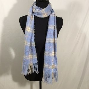 Burberry Accessories - Burberry Baby Blue Wool Scarf Burberry Accessories - Burberry Baby Blue Wool Scarf